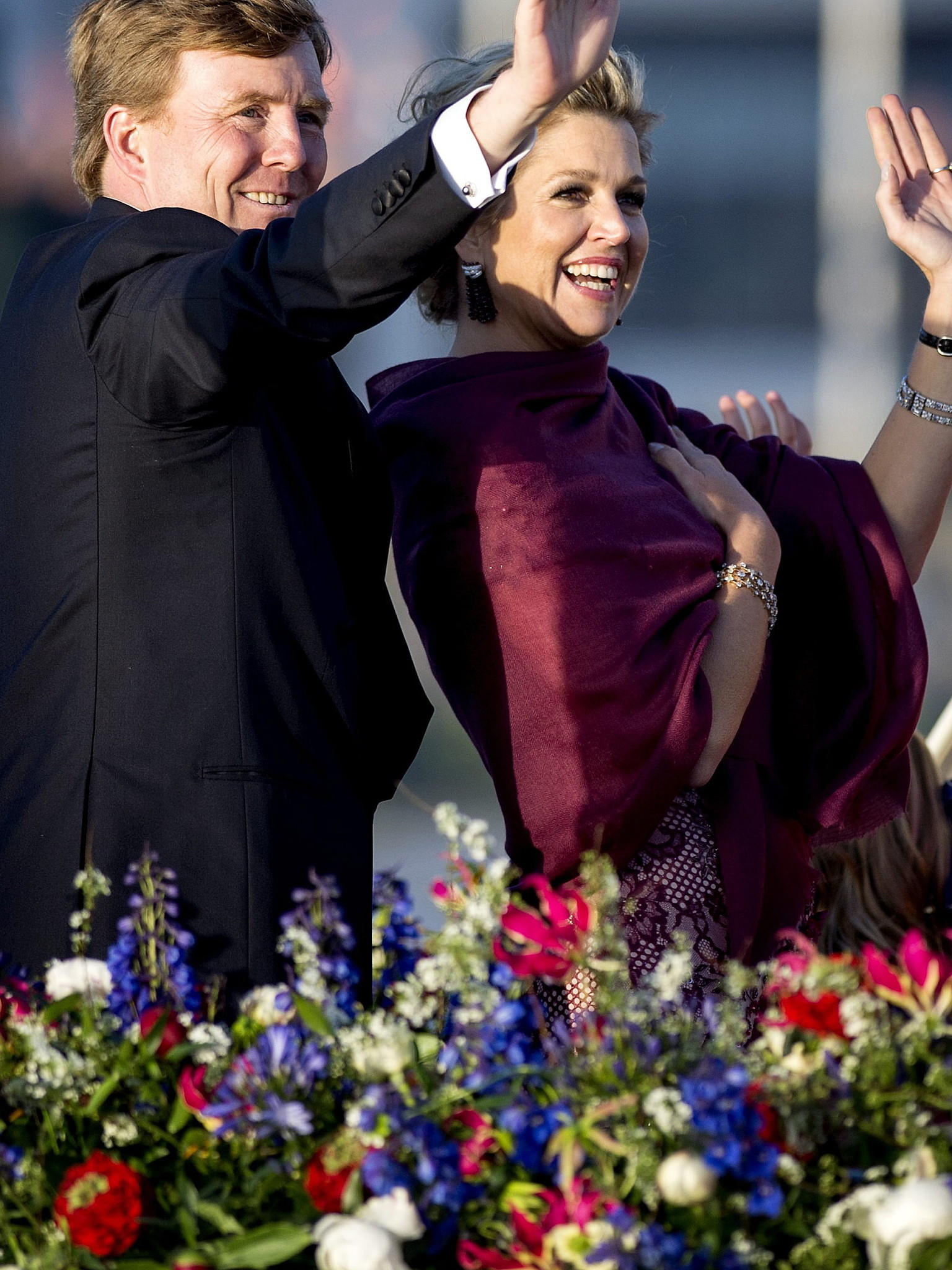 Thronwechsel Niederlande Willem Alexander Maxima Feier Party Schifffahrt Thronwechsel Niederlande Willem Alexander Maxima Feier Party Schifffahrt