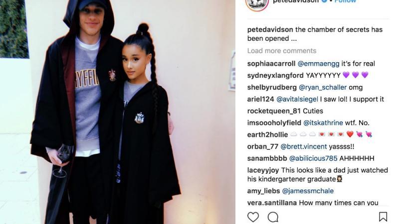 Ariana Grande: Dieses Knuddelfoto bestätigt ihre neue Liebe Pete Davidson und Ariana Grande zeigen jetzt ihre Liebe