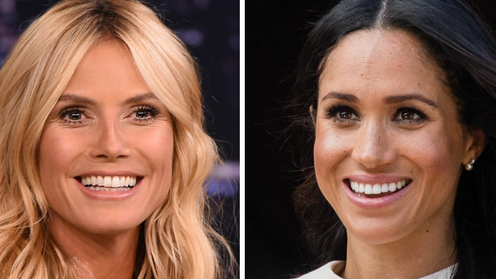 Heidi Klum: Diese Gemeinsamkeit teilt sie mit Herzogin Meghan Heidi Klum und Hezogin Meghan haben etwas gemeinsam