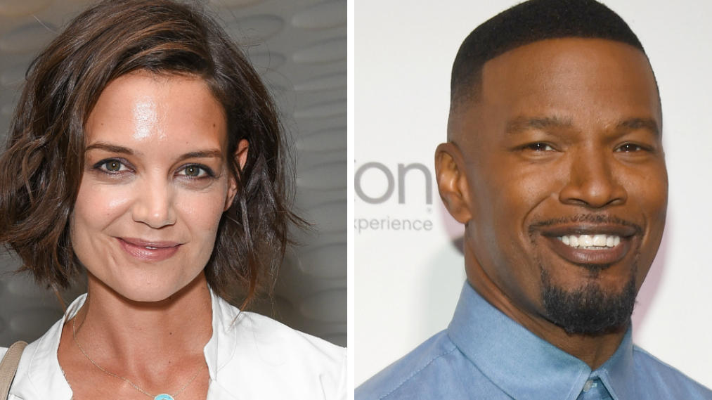 Jamie Foxx und Katie Holmes machen Sport in Atlanta Katie Holmes und Jamie Foxx sind trotz Trennungsgerüchten nach wie vor glücklich