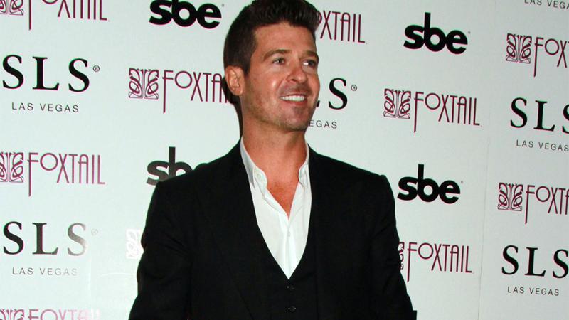Robin Thicke: Neues Baby im Anmarsch! Robin Thicke: Neues Baby im Anmarsch!