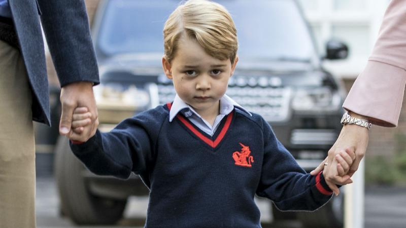 Prinz George: Foto-Verbot an seinem "zweiten ersten Schultag" Prinz George: Royales Foto-Verbot für den Prinzen