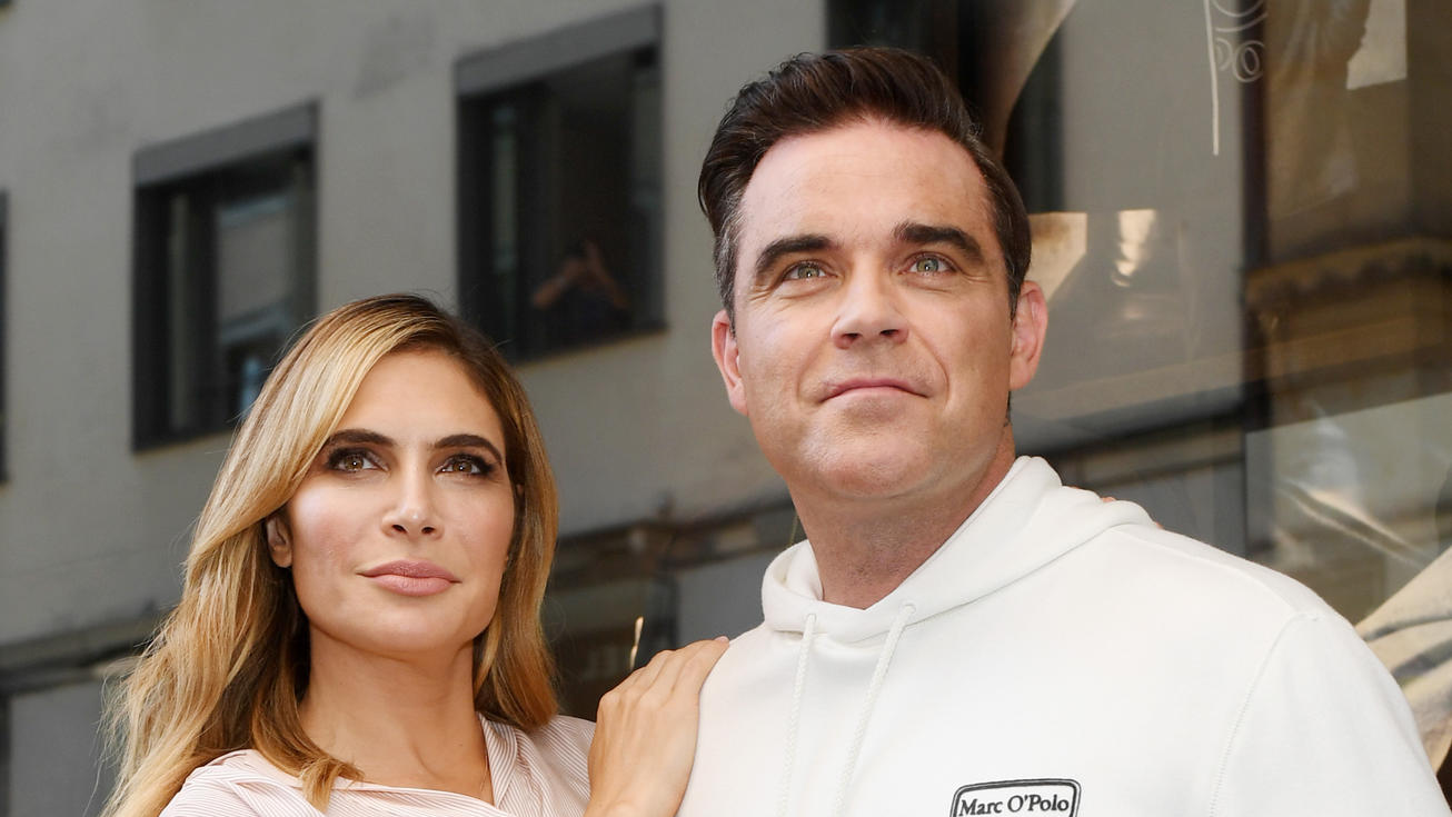 Süße Überraschung: Robbie Williams und Ayda Field sind wieder Eltern geworden Ayda Field und Robbie Williams