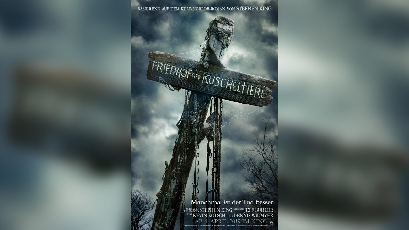 "Friedhof der Kuscheltiere"-Remake: Der nächste Grusel-Schocker steht in den Startlöchern Teaserplakat zum Filmremake von "Friedhof der Kuscheltiere"
