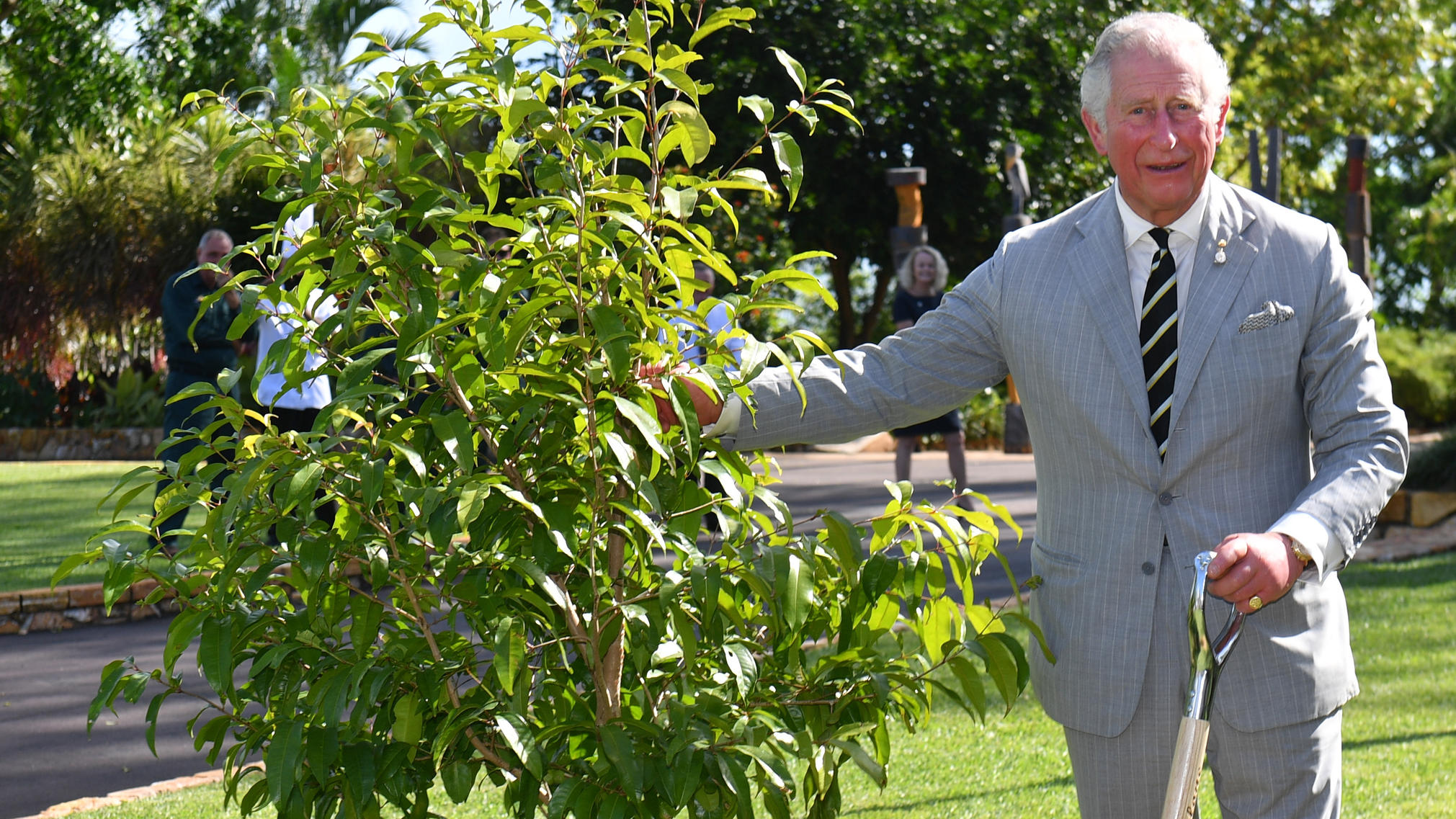 Prinz Charles: Außergewöhnliches Geburtstagsgeschenk für Enkel Prinz George Prinz Charles in Darwin, Australien, am 10. April 2018.