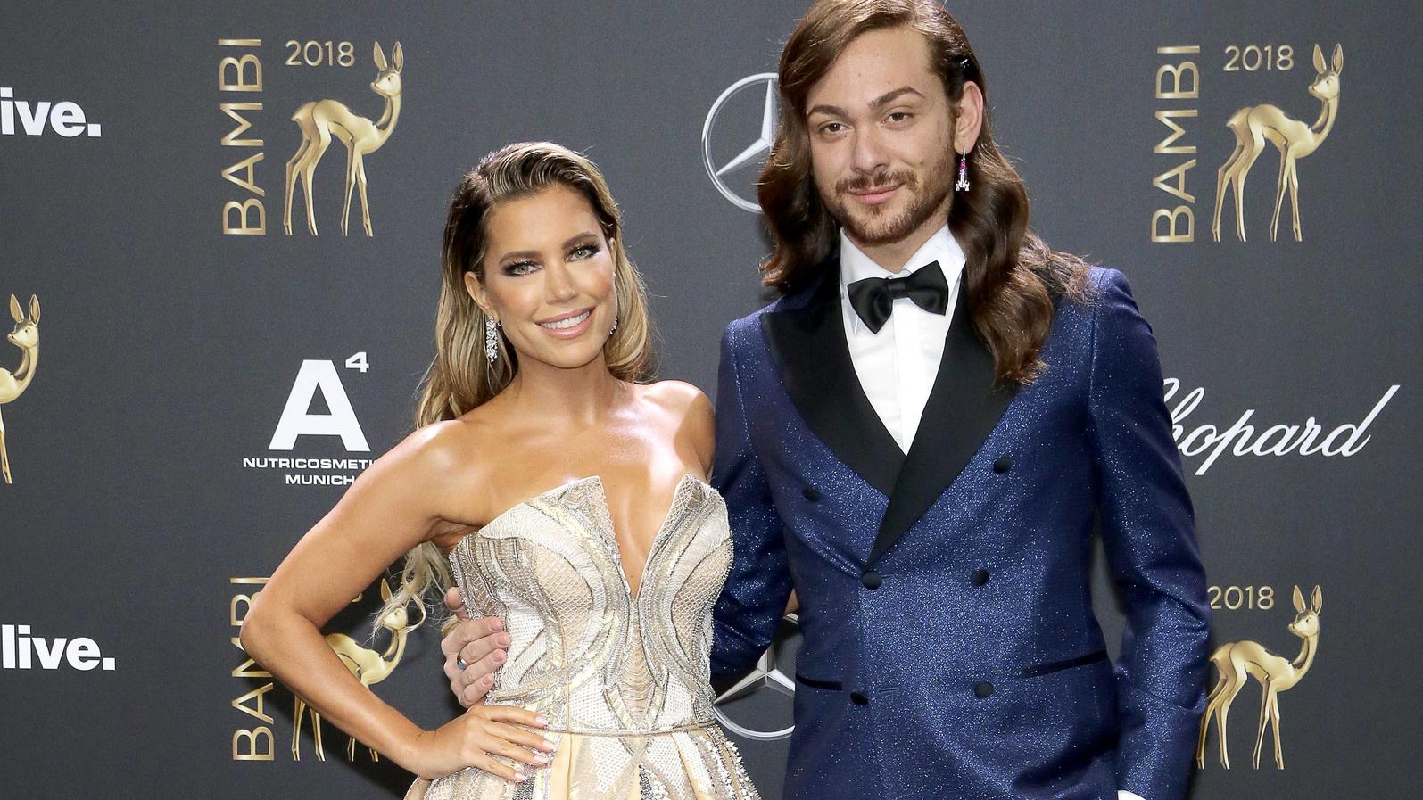 Sylvie Meis: Stilsicherer Auftritt bei der Bambi-Verleihung 2018 Sylvie Meis und Riccardo Simonetti bei der 70. Bambi-Verleihung 2018 im Stage Theater am Potsdamer Platz. Berlin, 16.11.2018 *** Sylvie Meis and Riccardo Simonetti at the 70 Bambi Awards 2018 at the Stage Theater am Potsdamer Platz Berlin 16 11 2018