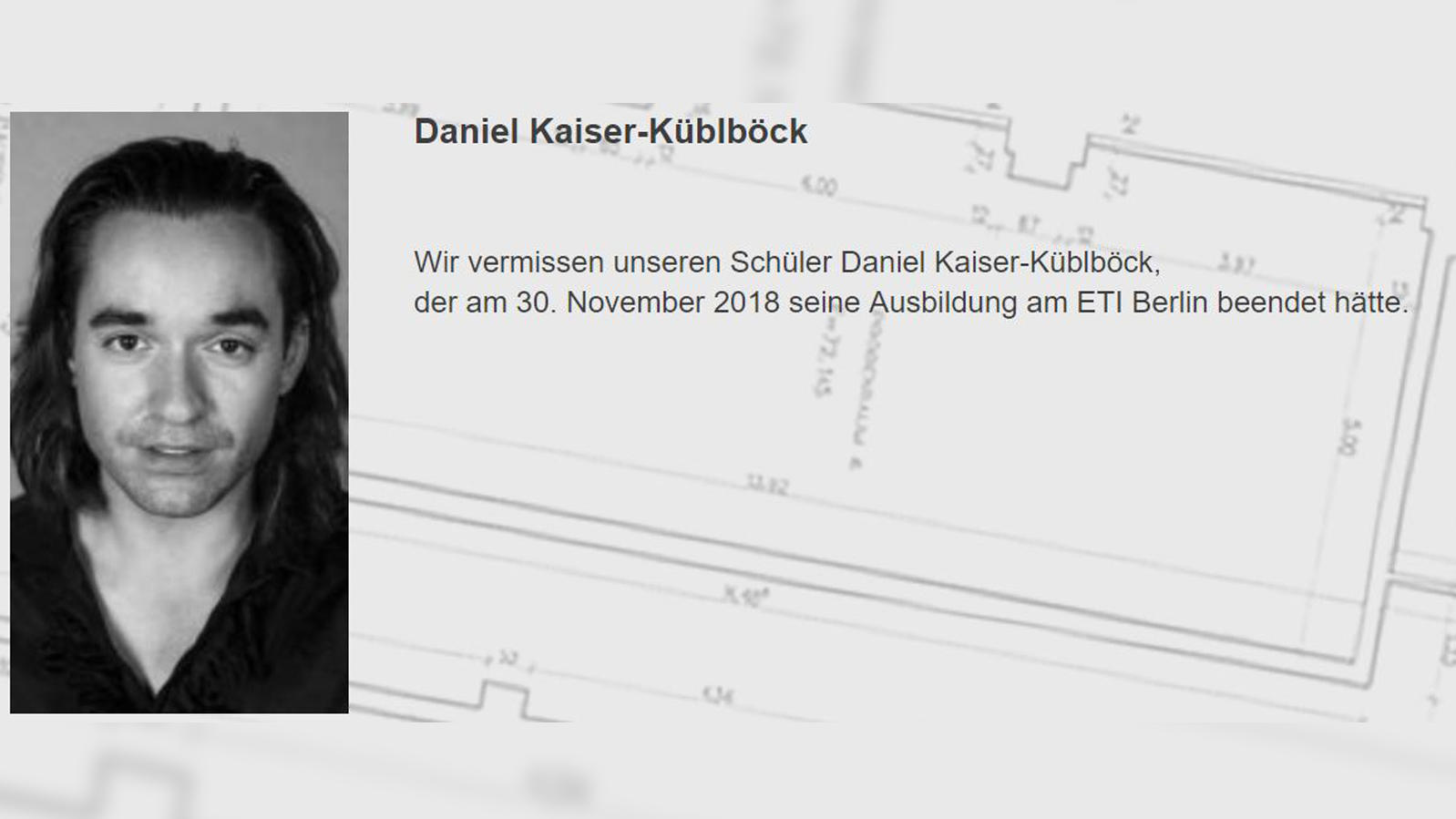 Daniel Küblböcks Schauspielschule gedenkt ihm mit seiner Aufführung bei den Absolventen Daniel-Küblböck-Gedenktafel