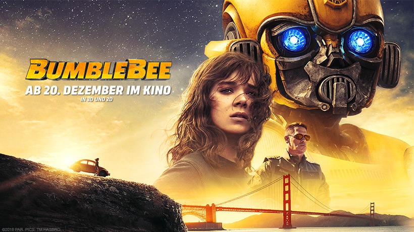 Filmkritik zu "Bumblebee": Die "Transformers"-Fortsetzung hat das Herz am rechten Fleck Bumblebee-Filmplakat