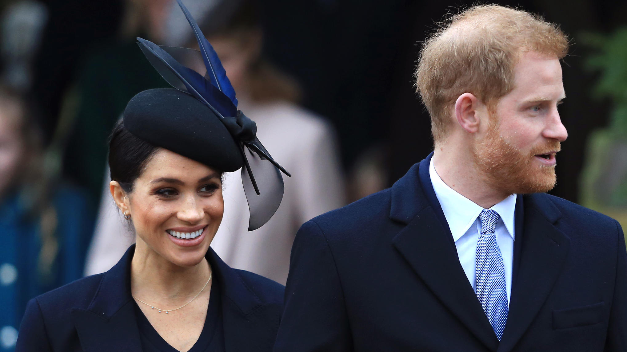 Prinz Harry und Herzogin Meghan feiern die weihnachtliche Fasanen-Jagd der britischen Royals Herzogin Meghan und Prinz Harry feierten mit der Royal Family am 25. Dezember 2018 in Sandringham Weihnachten.