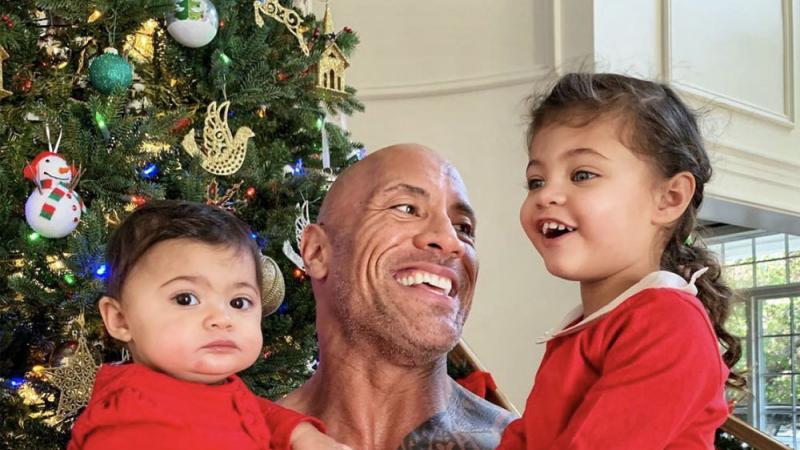 Dwayne Johnson: Vernarrt in seine Jüngsten Dwayne Johnson: Vernarrt in seine Jüngsten