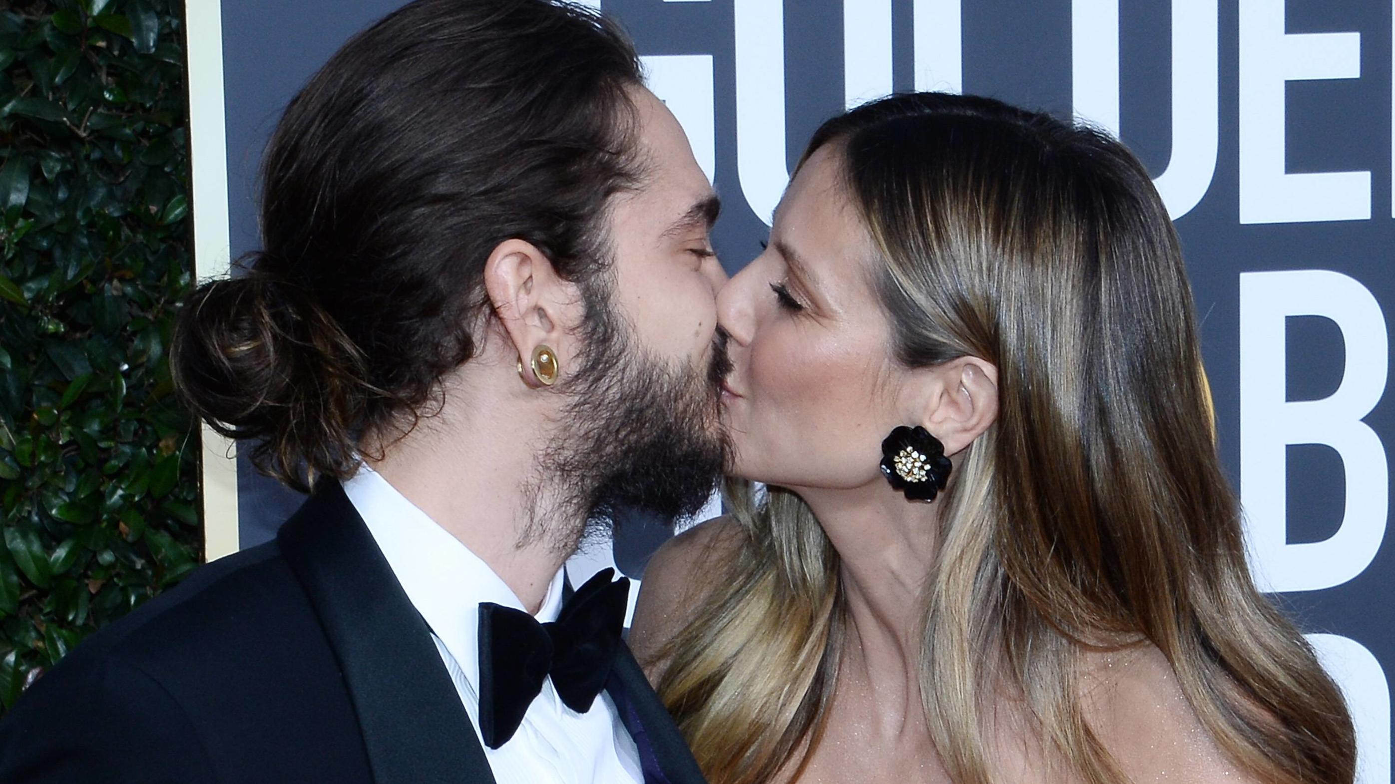 Tom Kaulitz und Heidi Klum turteln beim ersten Red-Carpet-Auftritt seit ihrer Verlobung Tom Kaulitz und Heidi Klum