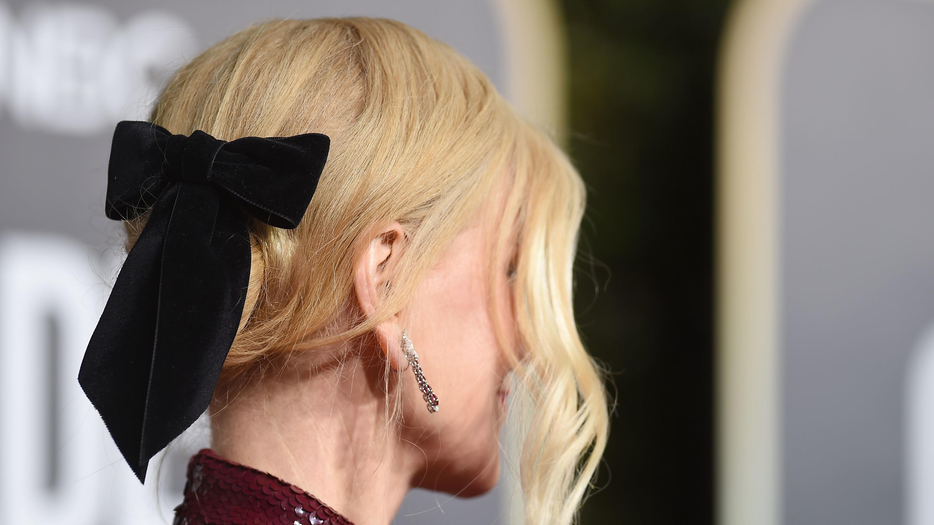 Nicole Kidman orientiert sich an Herzogin Kates Style Nicole Kidman bei den Golden Globes 2019 in Hollywood.