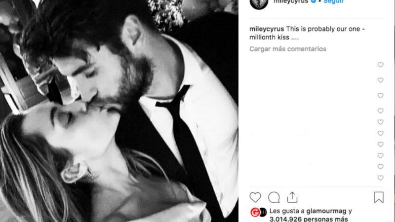 Miley Cyrus liebt die Ehe mit Liam Hemsworth Liam Hemsworth: Spontanes Ja-Wort