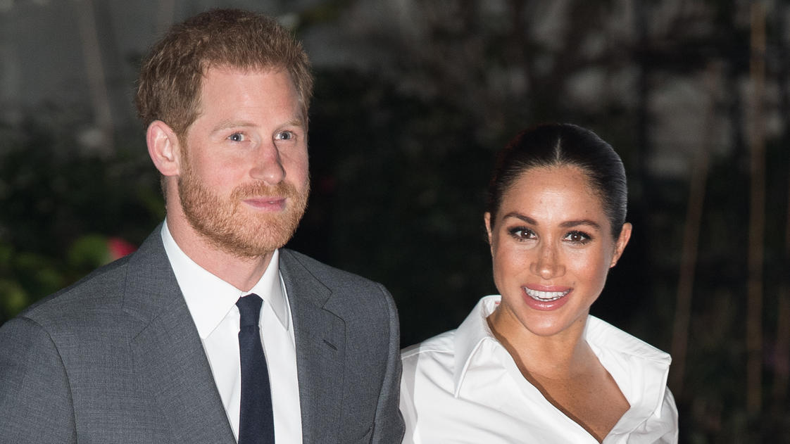 Herzogin Meghan ist von Prinz Harrys Papa-Qualitäten völlig überzeugt Prinz Harry und Herzogin Meghan bei den Endeavour Fund Awards in London