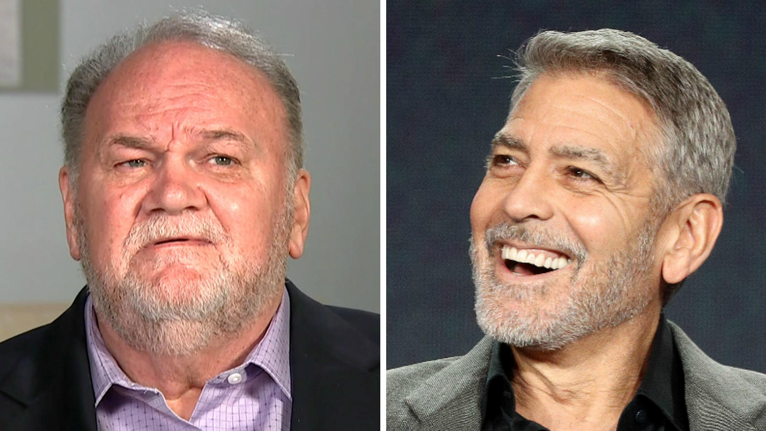 Herzogin Meghan: Thomas Markle schießt gegen George Clooney Thomas Markle und George Clooney