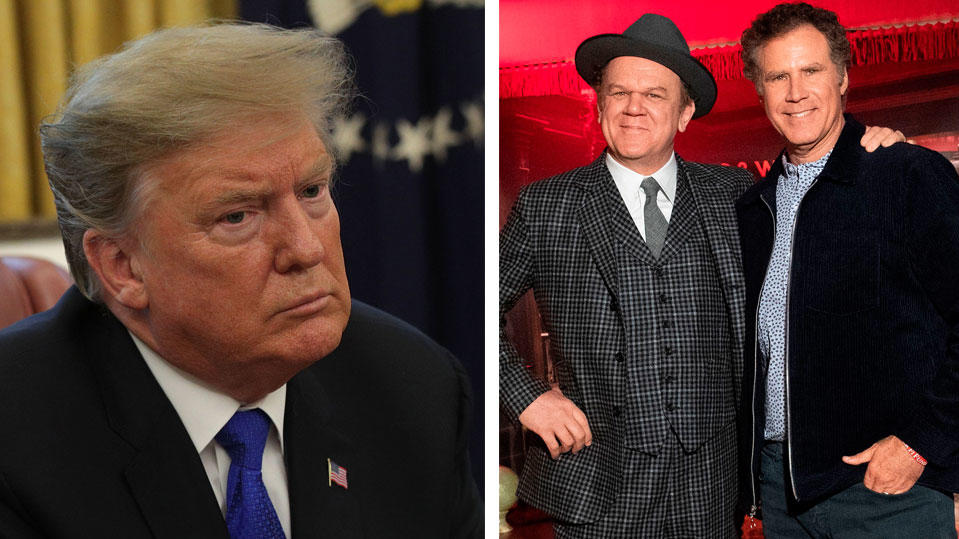 Goldene Himbeere 2019: Negativpreis geht gleich zweifach an Donald Trump Donald Trump und die "Holmes & Watson"-Schauspieler John C. Reilly und Will Ferrell