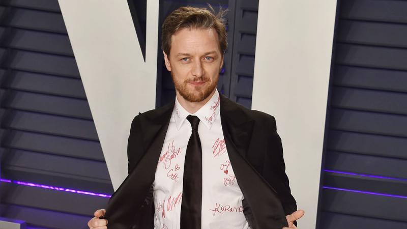 James McAvoy versteigert sein Oscar-Shirt James McAvoy versteigert sein Oscar-Shirt
