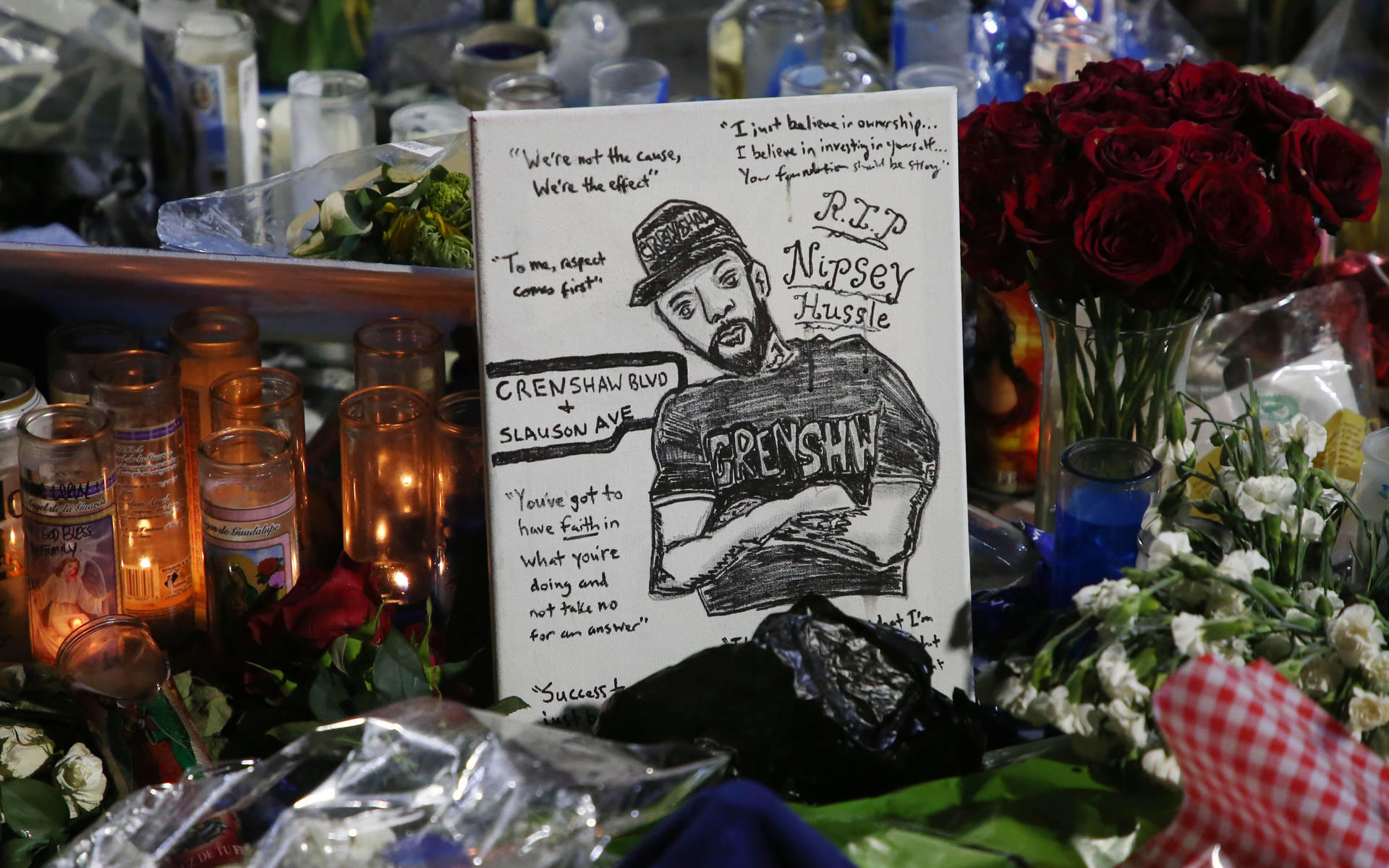 Tödliche Schießerei unterbricht Trauerfeier für Rapper Nipsey Hussle Ein Toter, drei Verletzte: Schüsse bei Beerdigung von Nipsey Hussle