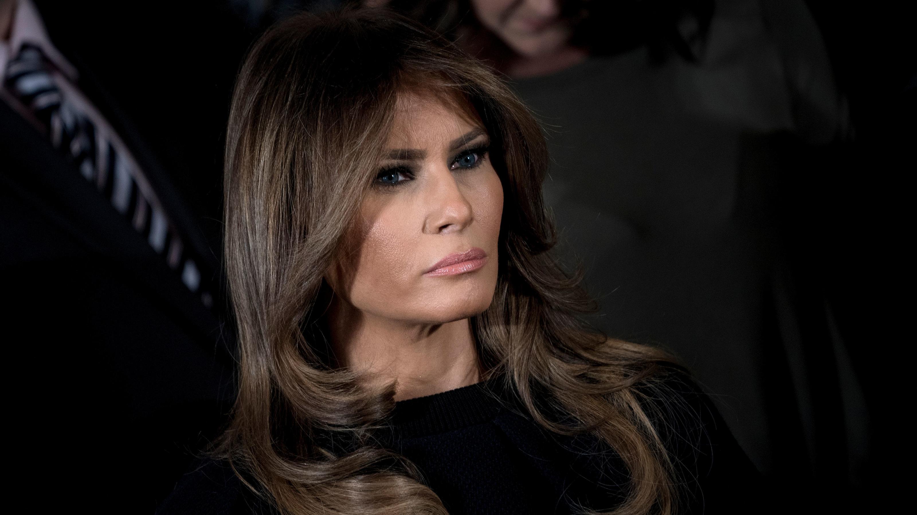 Melania Trump: Wegen peinlichem Foto zum Geburtstag macht sich das Netz lustig Melania Trump