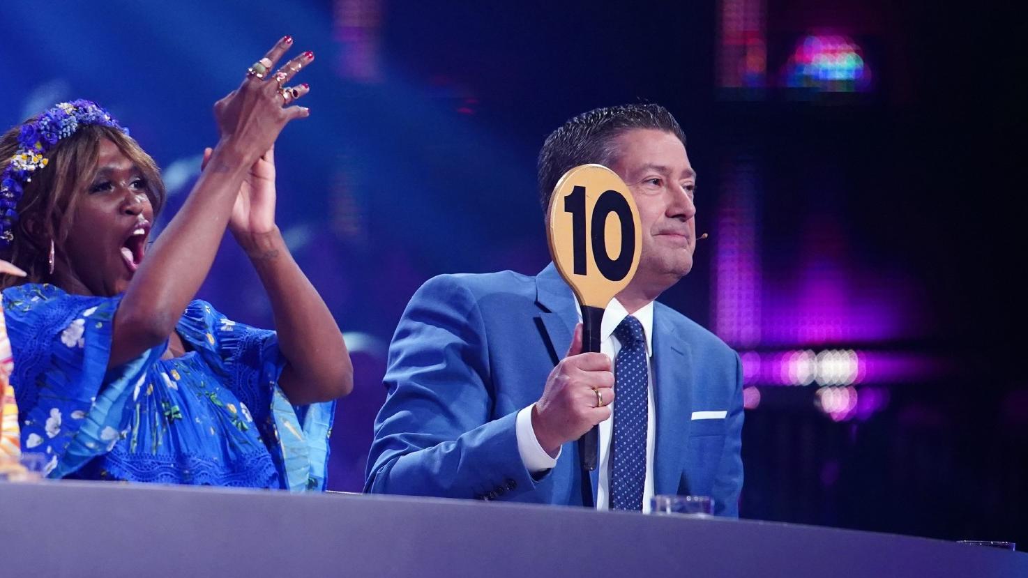 Liebes-Aus bei „Let’s Dance“-Juror Joachim Llambi und Rebecca Rosenschon Joachim Llambi mit Ehe-Ring am "Let's Dance"-Pult