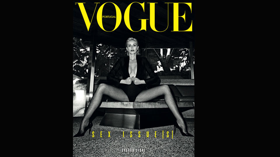 Sharon Stone: Sexy Shooting für die "Vogue" Portugal Sharon Stone in der Mai-Ausgabe der "Vogue"-Portugal