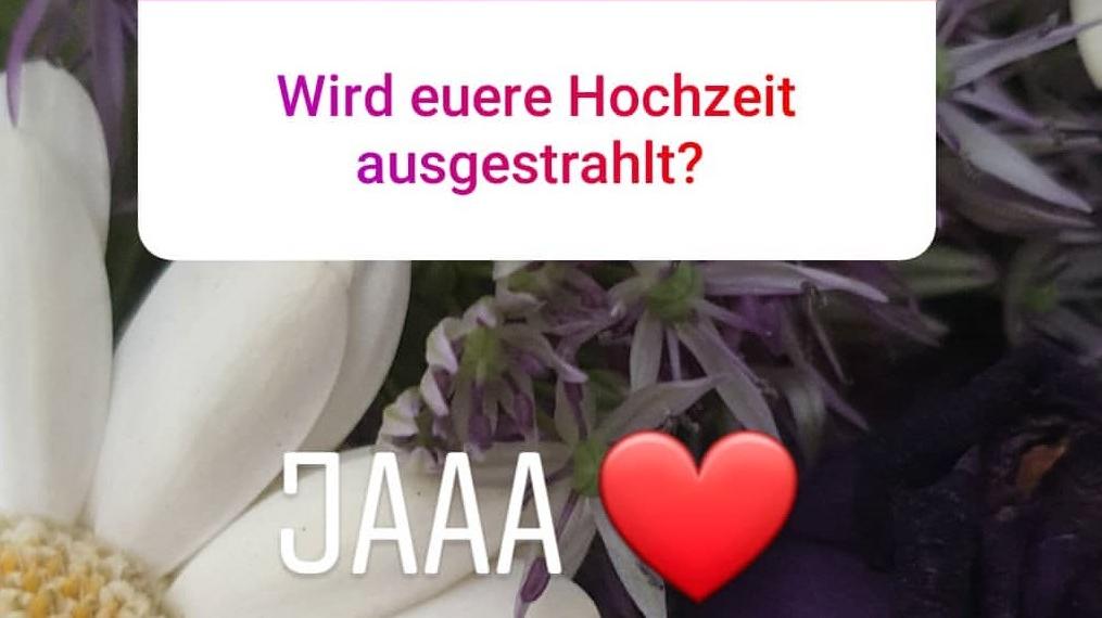 Sarafina Wollny und ihr Peter heiraten: Die Hochzeit wird im TV ausgestrahlt Sarafina Wollny Instagram Post