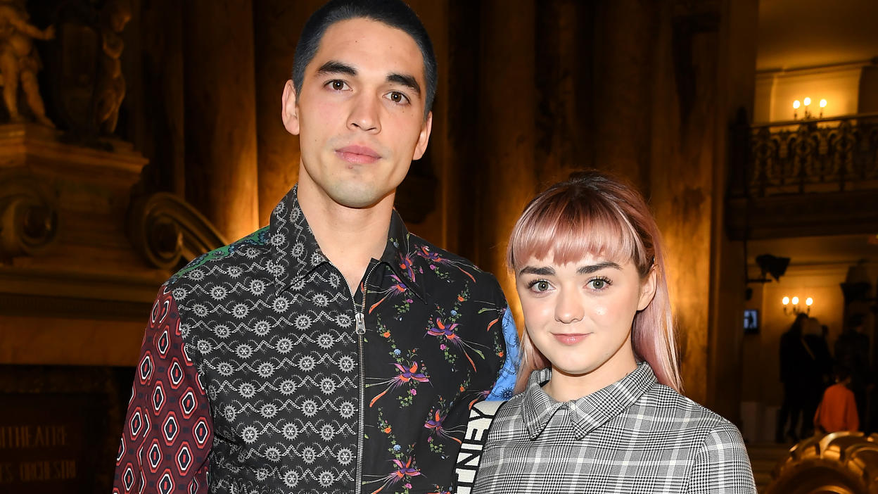 Maisie Williams und Freund Reuben Selby pimpen ihren Look mit gefärbten Haaren Reuben Selby und Maisie William
