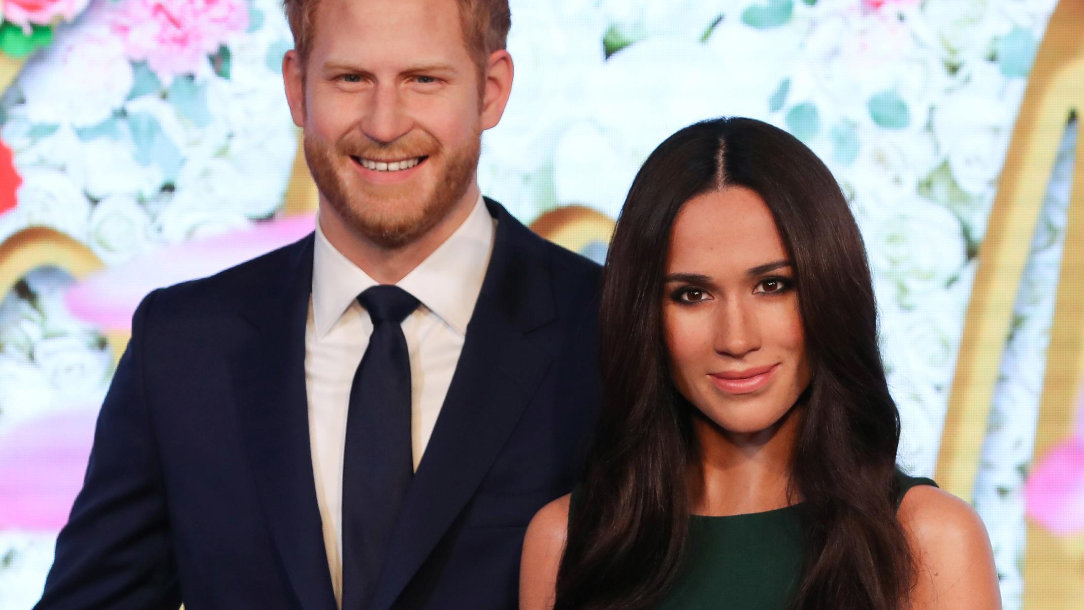 Prinz Harry und Herzogin Meghan: Getrennt im Madame Tussauds Wachsfigurenkabinett Die Wachsfiguren von Prinz Harry und Herzogin Meghan wurden bei Madame Tussauds getrennt.