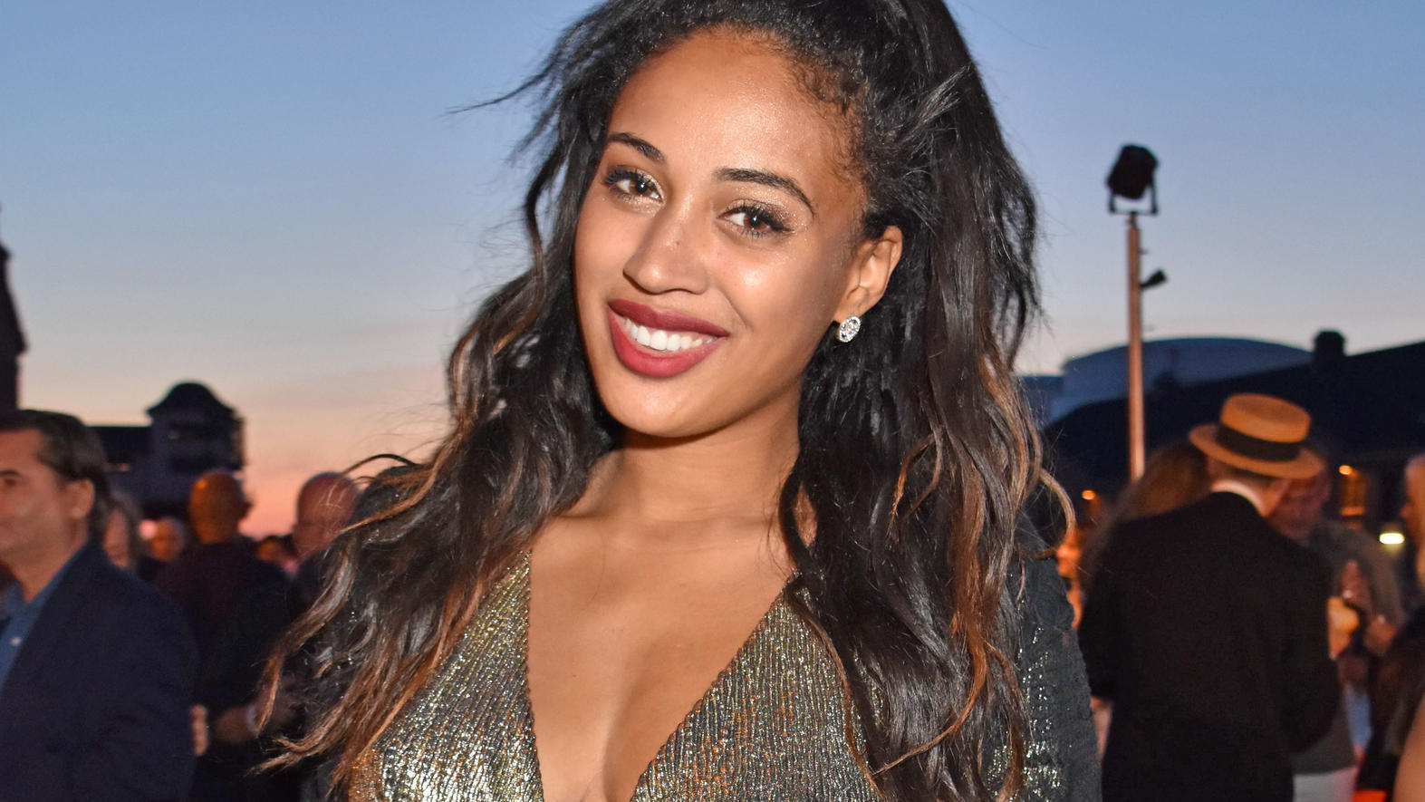 Sarah Joelle Jahnel: Ex-DSDS-Sternchen ist im sechsten Monat schwanger AEDT-Sommerfest (media network Am Ende des Tages summer party) at WECC - Westhafen Event & Convention Center. Berlin, Germany - 22.08.2019Pictured: Sarah Joelle JahnelRef: SPL5110494 220819 NON-EXCLUSIVEPicture by: AEDT / SplashNews.comSplash News a