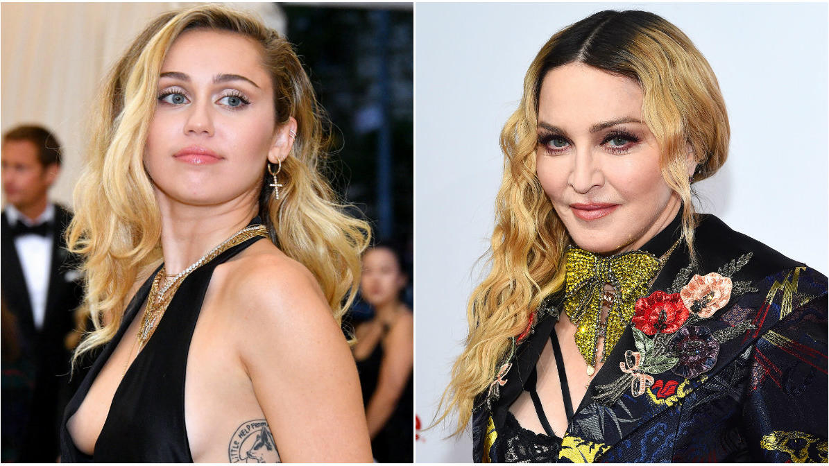 Trennung von Liam Hemsworth? Madonna steht Miley Cyrus bei Madonna gibt Miley den Rat, sich für nichts zu entschuldigen