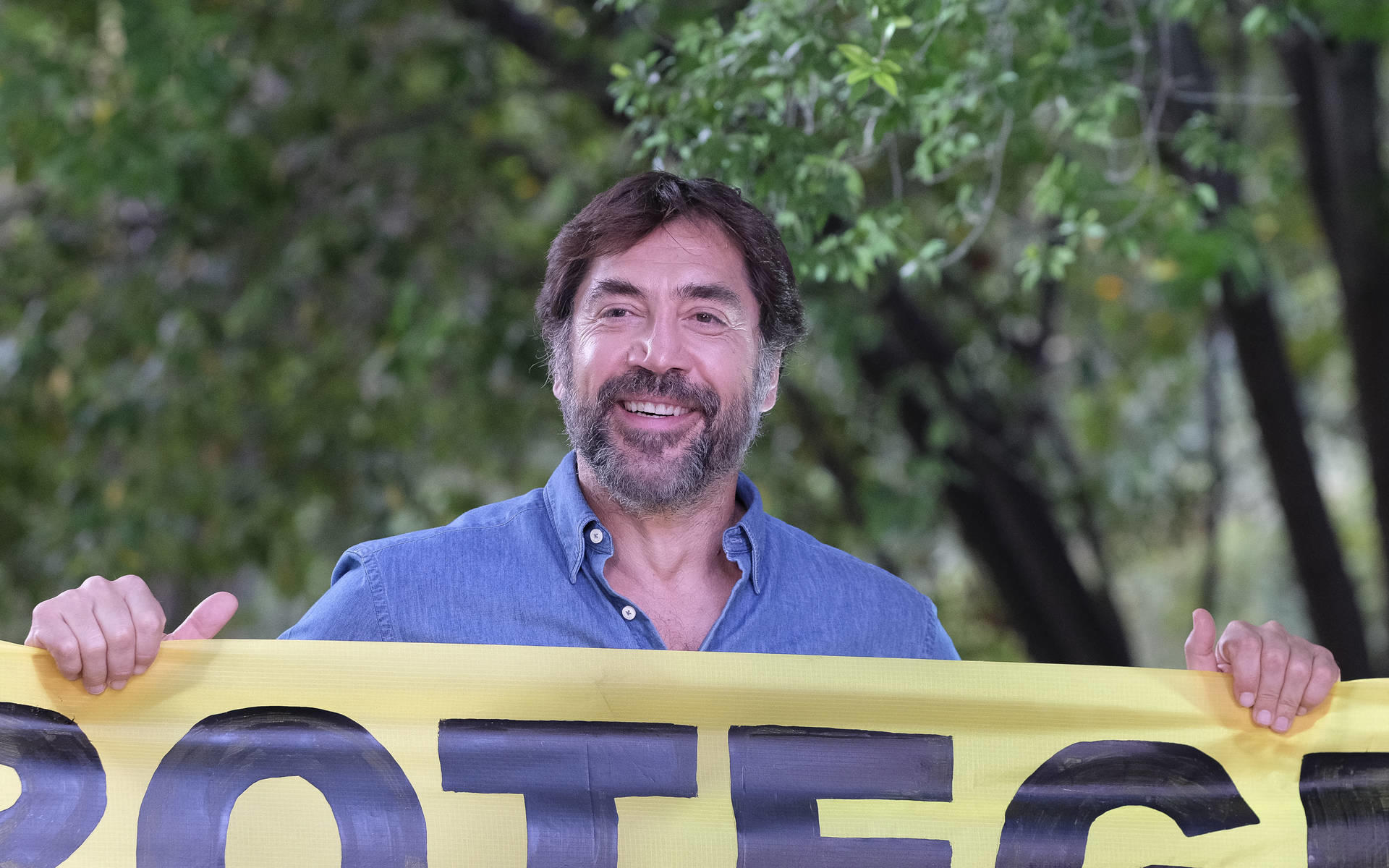 Javier Bardem: Wir müssen den Planeten für unsere Kinder schützen Javier Bardem: Wir müssen den Planeten für unsere Kinder schützen