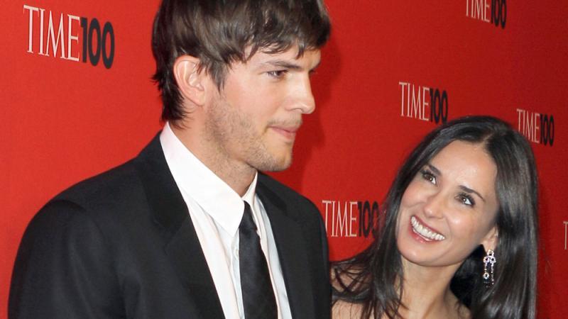 Demi und Ashton: 'Freundschaftlicher' Umgang Demi und Ashton: 'Freundschaftlicher' Umgang