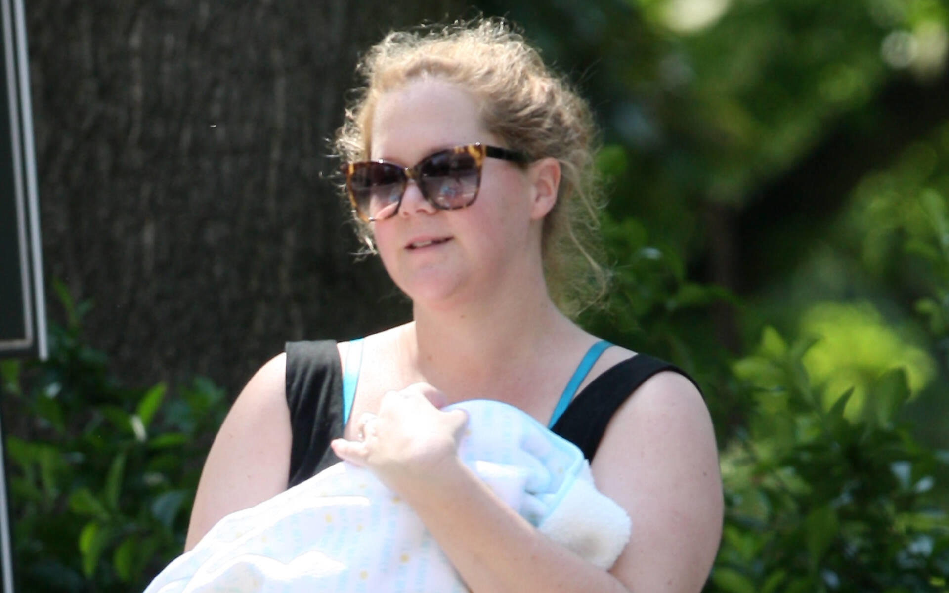 Amy Schumer: Spagat zwischen Baby und Job ist nicht immer einfach Amy Schumer: Balance zwischen Kind und Job ist nicht einfach