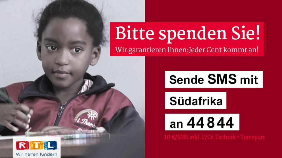 Beatrice Egli erlebt erstmals Armut und Elend hautnah Spendenmarathon: Spendenaufruf Südafrika