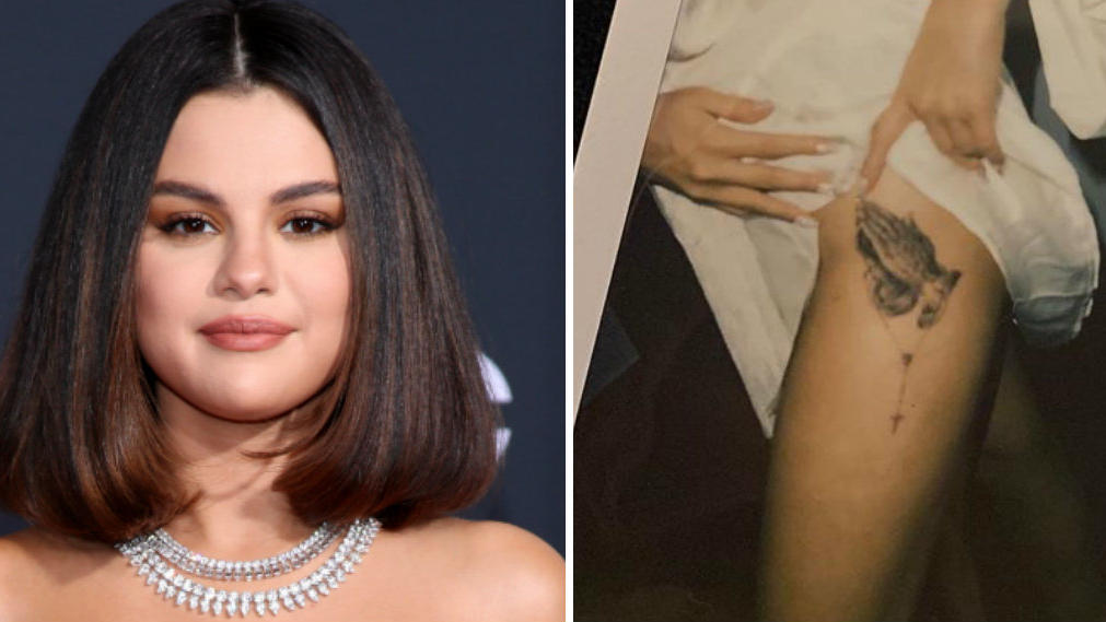 Selena Gomez: Gleiches Tattoo wie Justin Bieber auf dem Oberschenkel Selena Gomez