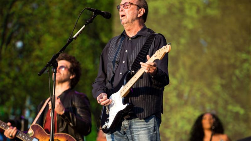 Eric Clapton ehrt Ginger Baker Eric Clapton ehrt Ginger Baker