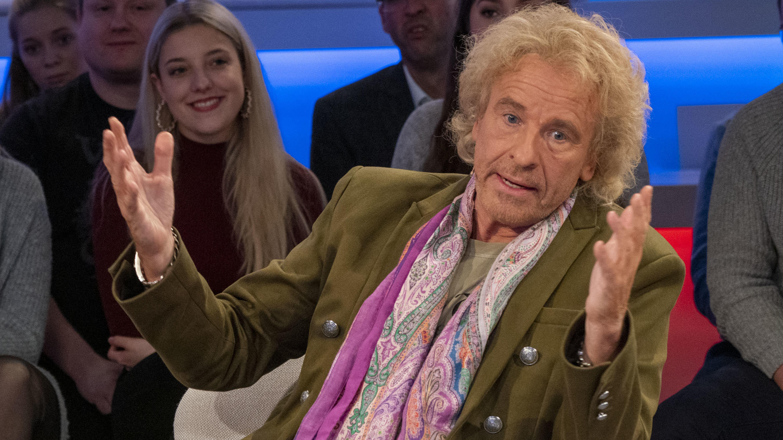 Thomas Gottschalk: So steht es wirklich um seine Gesundheit HANDOUT - 04.12.2019, Bayern, München: Moderator Thomas Gottschalk in der ARD-Talkshow «Maischberger - Die Woche». (zu dpa «Gottschalk: Neue Lebensumstände, andere Pläne») Foto: Max Kohr/WDR/dpa - ACHTUNG: Verwendung im engen inhaltlichen, redaktione