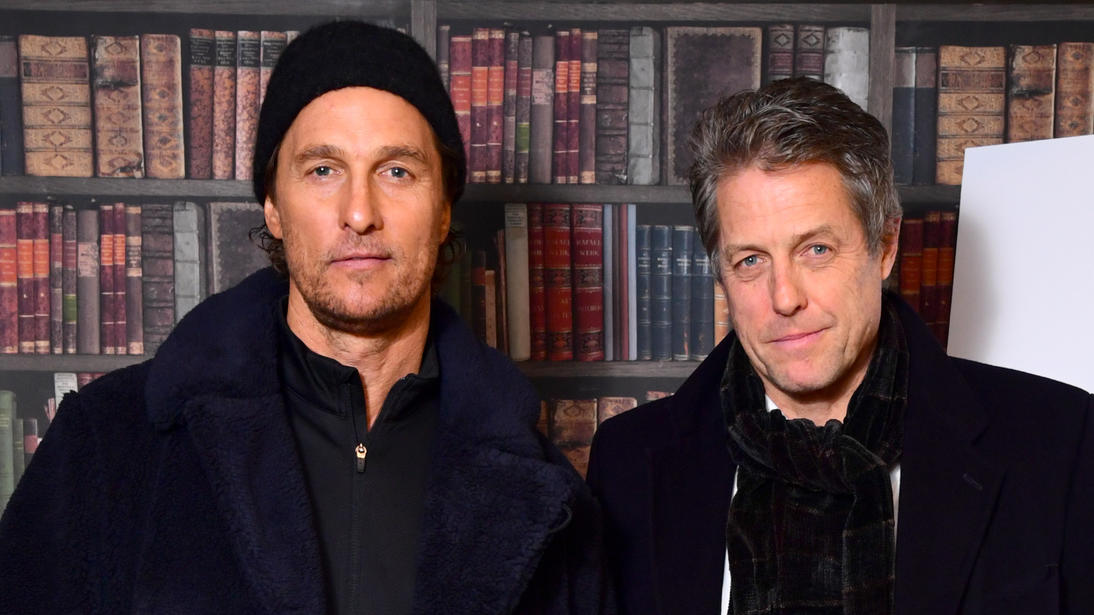 Matthew McConaughey und Hugh Grant wollen ihre Eltern verkuppeln Matthew McConaughey und Hugh Grant wollen ihre Eltern verkuppeln