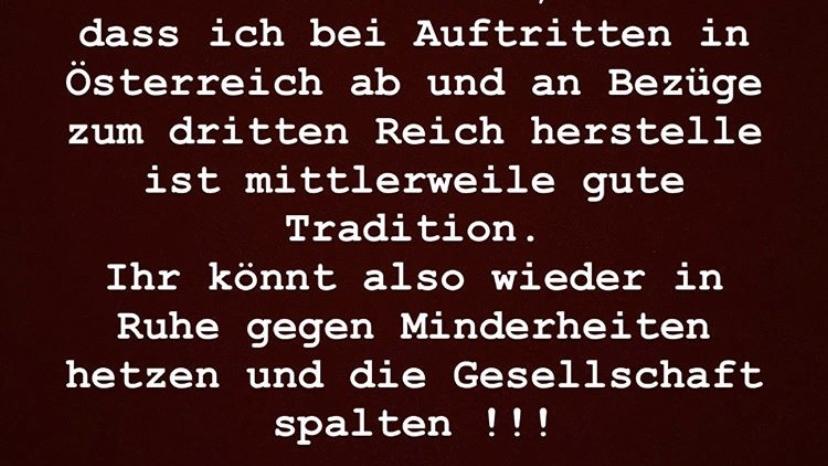 Sido: Erste Äußerung zum Hitler-Eklat im Stanglwirt Das sagt Sido zu seinem Auftritt beim Stanglwirt