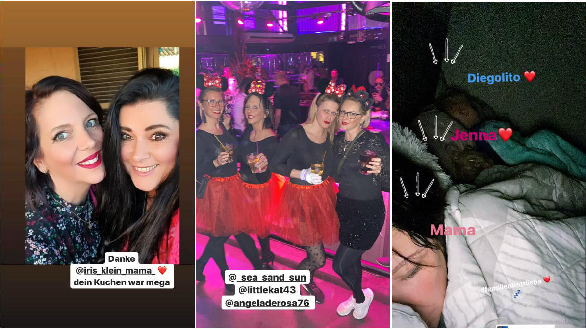 Danni Büchner: Wilde Geburtstagssause mit Katz & Maus Zuerst gab's Kuchen, dann ging's in einen CLub und anschließend mit ihren Zwillingen ins Bett.