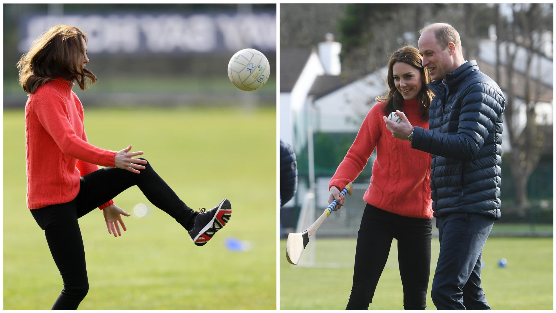 Völlig ausgelassen! Herzogin Kate & Prinz William haben in Irland richtig Spaß Kate und William in Irland