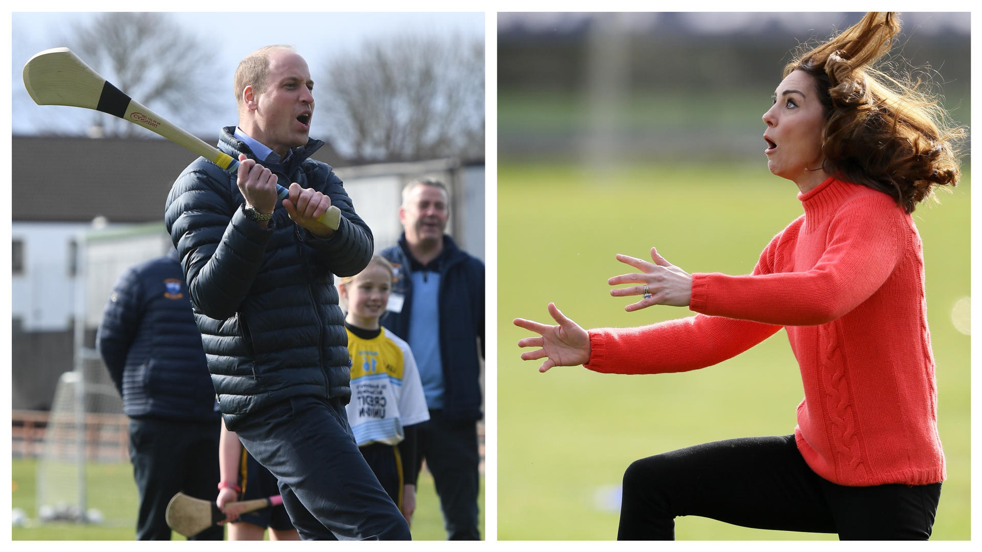 Völlig ausgelassen! Herzogin Kate & Prinz William haben in Irland richtig Spaß Kate und William in Irland