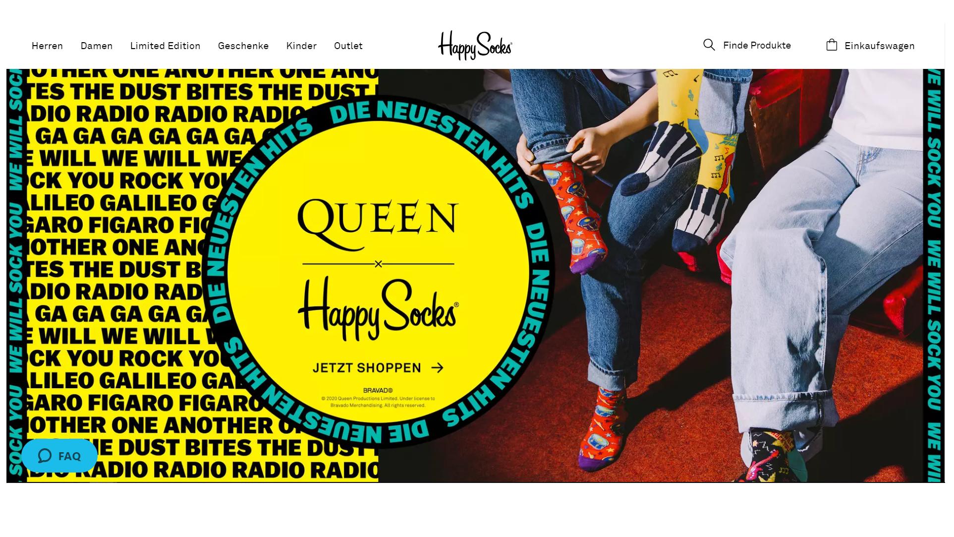 Weltfrauentag: Last-Minute-Geschenke für die liebste Frau in Ihrem Leben Auch Happysocks hat gute Angebote zum Weltfrauentag.