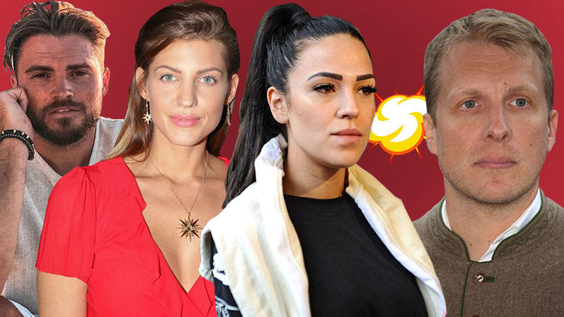 Oliver Pocher vs. Influencer: Auf wessen Seite stehen Sophia Thomalla, Elena Miras & Co.? Oliver Pocher vs. Sarah Harrison, Elena Miras und Johannes Haller