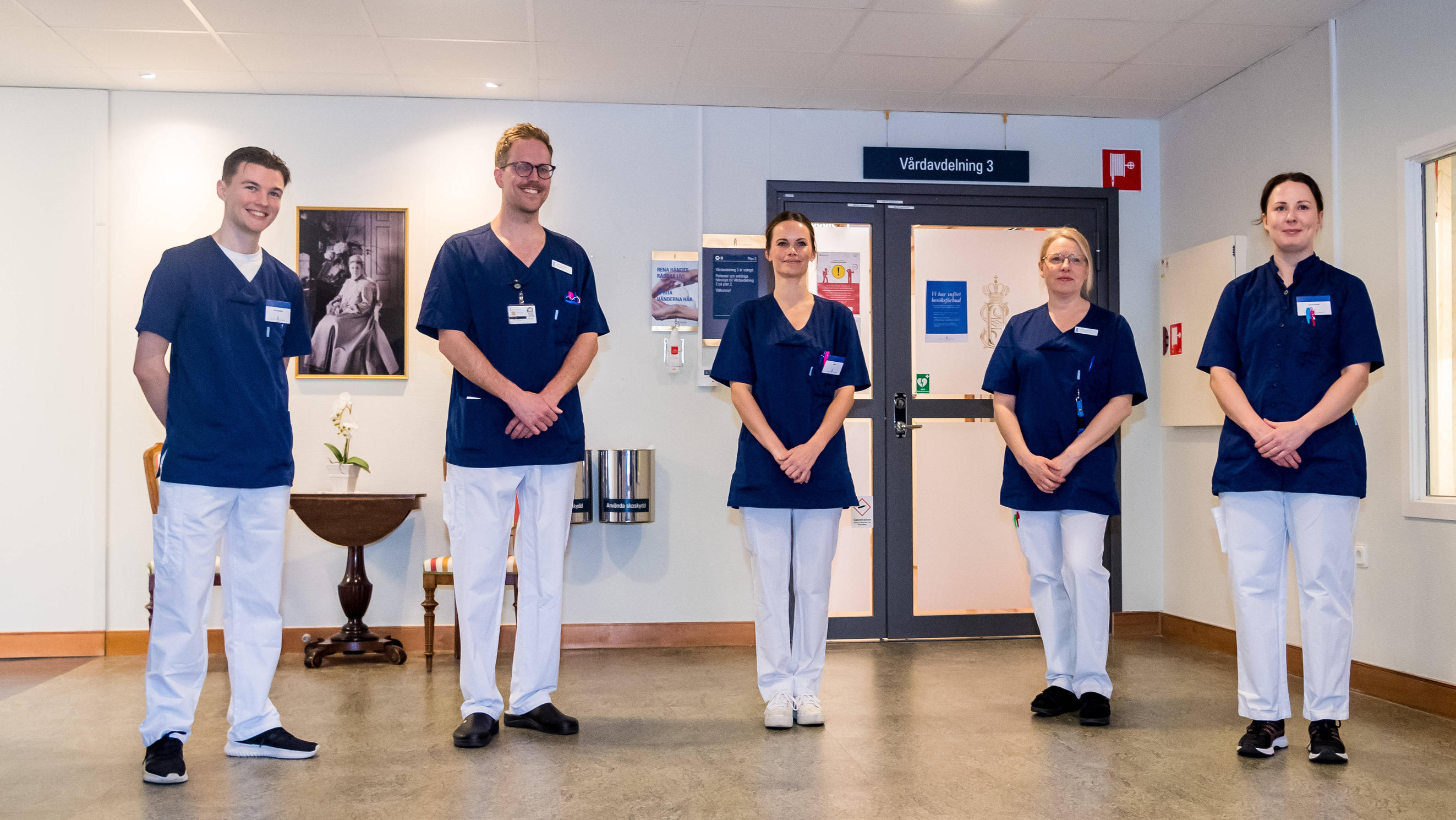 Prinzessin Sofia von Schweden packt im Krankenhaus mit an Schwedens Prinzessin Sofia hilft ab sofort im Krankenhaus aus.