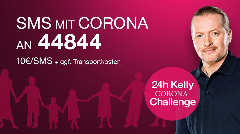 Joey Kelly sammelt bei der „24h Kelly Corona Challenge“ über 100.000 Euro Kelly Challenge spenden