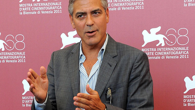 George Clooney hat die Schnauze voll George Clooney hat die Schnauze voll