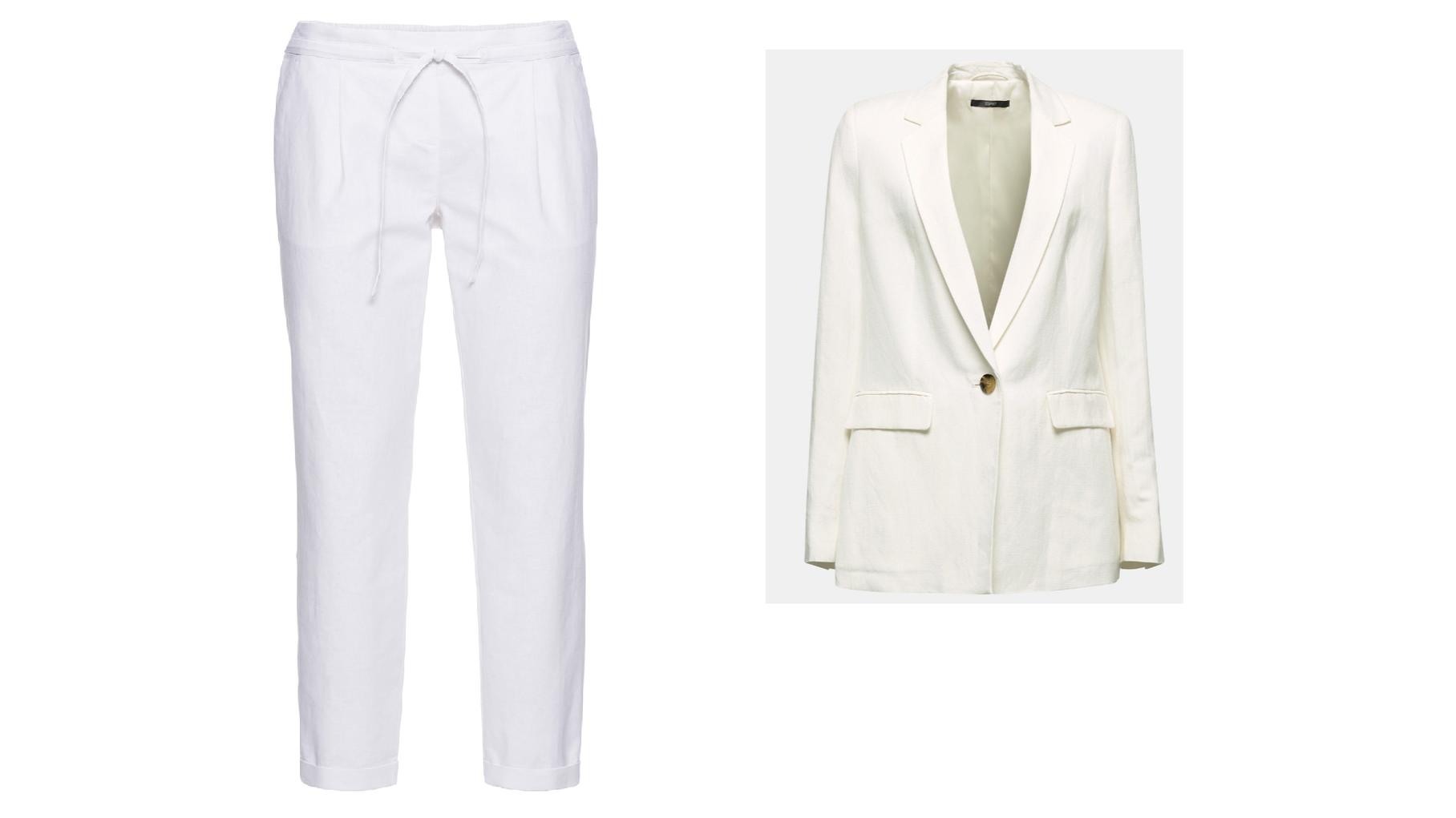 Curvy-Look der Woche: Candice Huffine nachstylen - so geht's Hose von Bodyflirt, Blazer von Esprit.