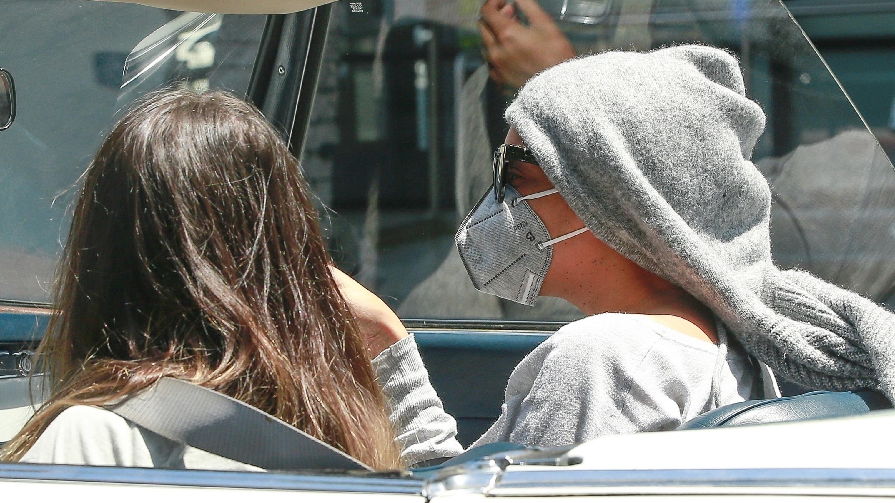 Beyoncé Knowles ist dank Corona-Maske kaum wiederzuerkennen Beyoncé mit Mundschutz