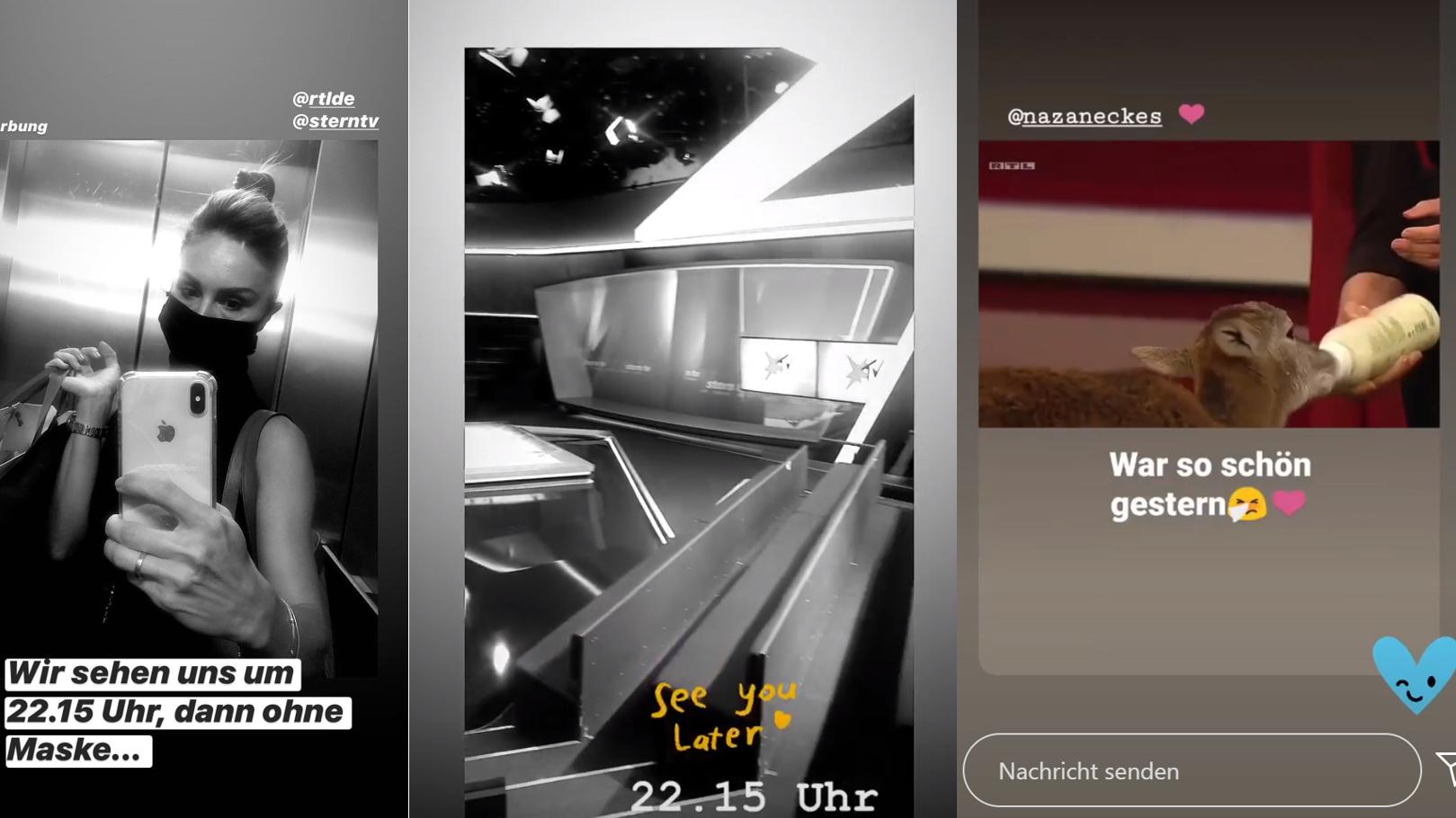 Steffen Hallaschka in Quarantäne nach Risikokontakt Stern TV: Nazan Eckes übernahm für ihren Kollegen und postete Bilder aus dem Studio.